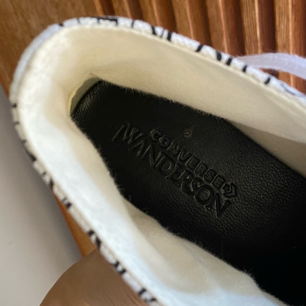 JW Anderson X Converse Chuck 70 Hi sneaker white black - Picture 13 of 16